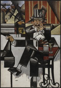 Man in a Café, 1912 by Juan Gris