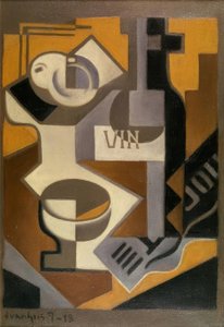 Still Life with Wine Bottle