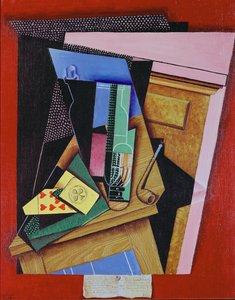 Still Life with a Poem by Juan Gris