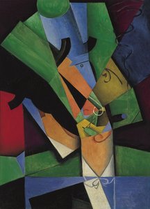 The Smoker Frank Haviland by Juan Gris