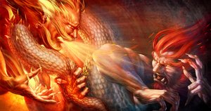 Primal Fire Fight by Juan Hernaz