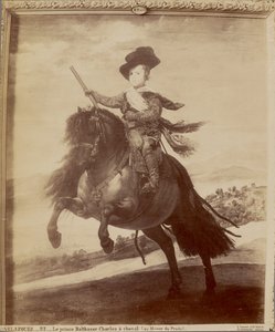 Velazquez. Prince Balthazar Charles on Horseback (at the Prado Museum)
