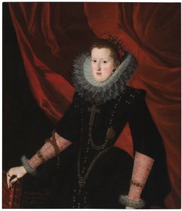 Margaret of Austria by Juan Pantoja de la Cruz