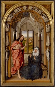 Christ Appearing to His Mother, c.1496 by Juan de Flandes