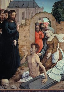 The Resurrection of Lazarus by Juan de Flandes