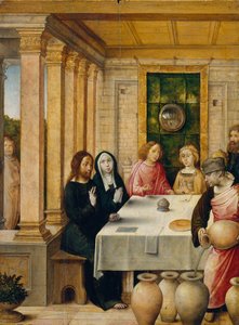 The Marriage Feast at Cana by Juan de Flandes