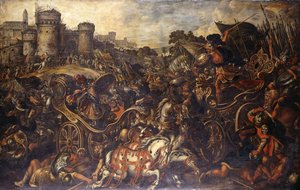Achilles Confronting Hector Outside Troy
