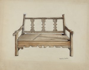 Bench by Juanita Lantz