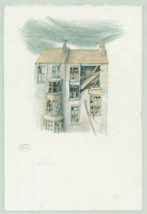 German naval bombardment of Scarborough, North Yorkshire, 1914 2014 by Judith Dobie