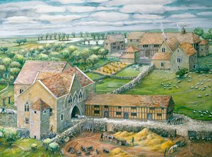 Thornholme Priory, Humberside by Judith Dobie