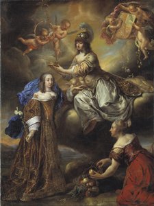 Allegory of Queen Hedvig Eleonora as Minerva by Jürgen Ovens
