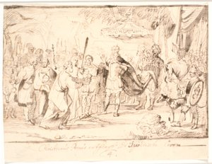 Christian I Hailed as King of Sweden, May 1458 by Jürgen Ovens