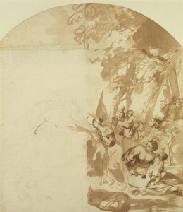 Claudius Civilis Leaving the Women and Children to Fight at Xanten (unfinished) by Jürgen Ovens