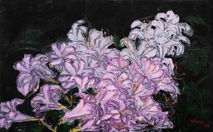 Purple Blossoms by Jukyong Park