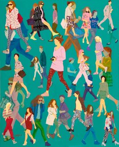 Urban Fashion Crowd