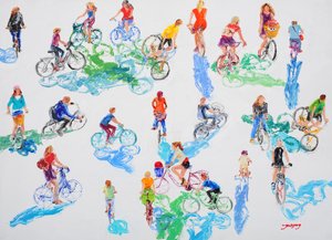 Vibrant Cycling Scene