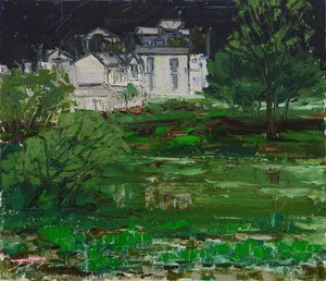 Waterside Mansion Reflections