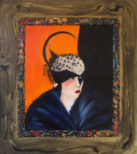 Belle Epoque I -Lady with Feather Hat- by JuleSimo