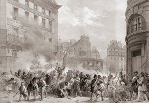1848 Revolution, France by Jules (after) David