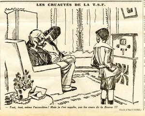 Candide, Satirical in B & W by Jules Abel Faivre