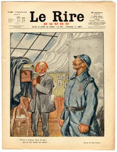 Cover of The Red Laughter, Satirical in Colors by Jules Abel Faivre
