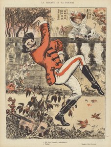 Illustration for Le Rire by Jules Abel Faivre