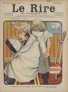 Illustration for Le Rire by Jules Abel Faivre