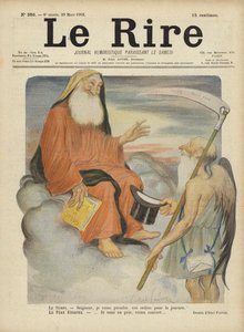 Illustration for Le Rire by Jules Abel Faivre