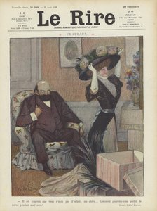 Illustration for Le Rire by Jules Abel Faivre