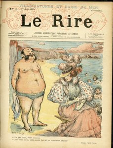 Illustration of Abel Faivre (1867-1945) for the Cover of Le Rire by Jules Abel Faivre