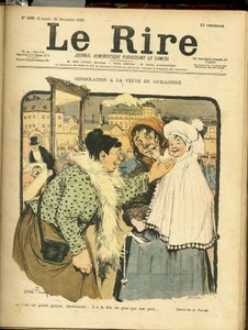 Illustration of Abel Faivre (1867-1945) for the Cover of Le Rire by Jules Abel Faivre
