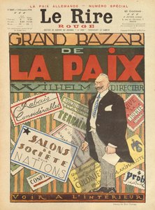 The Great Peace Bazaar, Cover of Le Rire by Jules Abel Faivre