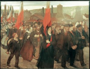 Strike in Le Creusot