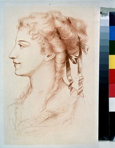 Portrait of a Young Lady by Jules Armand Hanriot