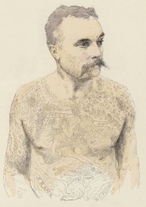 Tattoos by Jules Arsene (after) Garnier