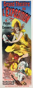 Great Theater of the Exposition (Universal Exposition of Paris) by Jules Cheret