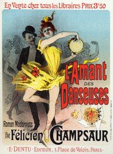 The Lover of the Dancers by Jules Cheret