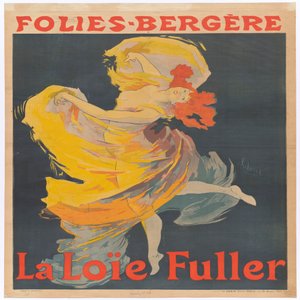 Loïe Fuller at the Folies-Bergère by Jules Cheret