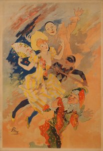 Pantomime by Jules Cheret