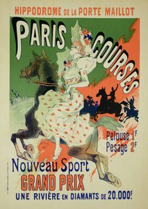 Reproduction of a Poster Advertising 