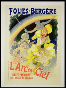 Reproduction of a Poster Advertising 