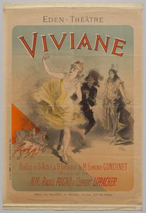 Viviane by Jules Cheret