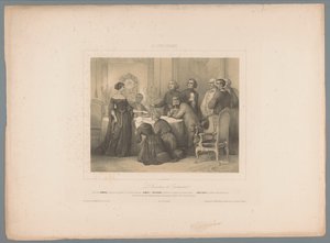 Hérodiade Presents the Will (Scenes from the Novel The Wandering Jew by Eugène Sue) by Jules  David