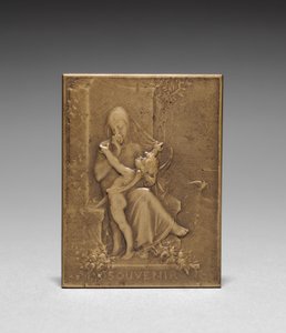 Medallion by Jules Dupré