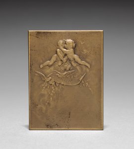 Medallion reverse by Jules Dupré