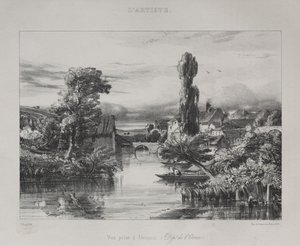 View near Alençon by Jules Dupré