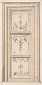 Design for a ceiling, second half 19th century