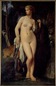 Diane by Jules Elie Delaunay