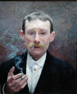 Self Portrait, Smoking