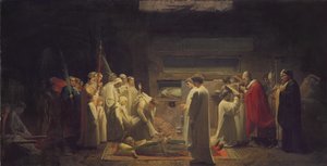 The Martyrs in the Catacombs by Jules Eugene Lenepveu
